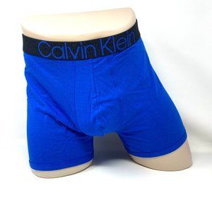 🎄 SANTA’S DEAL 🎄 Calvin Klein Reconsidered Boxer Briefs Blue Cotton NB2688401